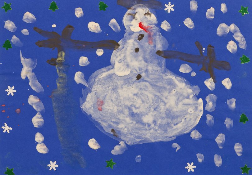 Archiv-Bild „Schneemann“