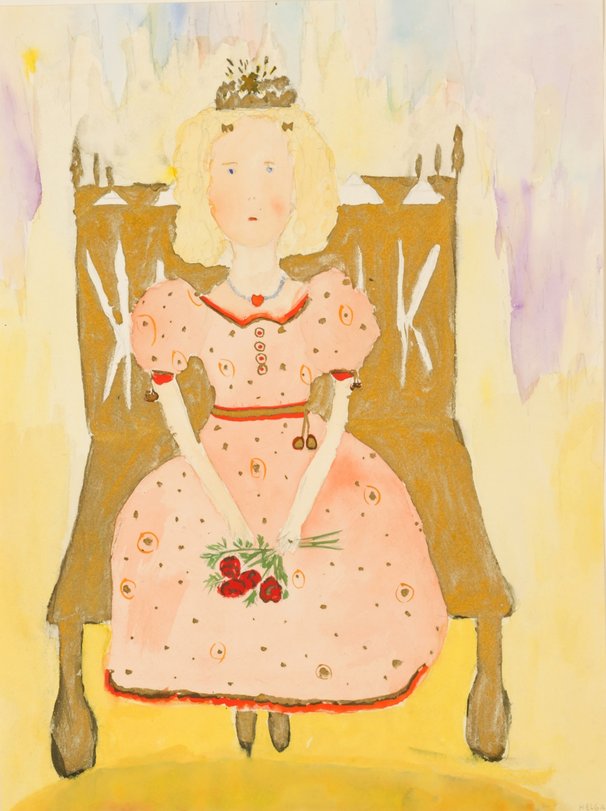 Archiv-Bild „Prinzessin auf Pferd“