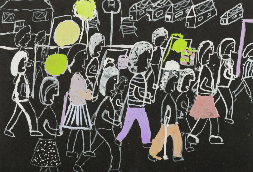 Archiv-Bild „Lampionumzug“