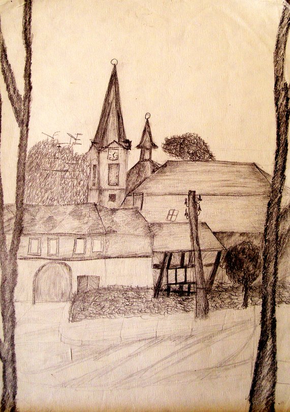 Archiv-Bild „Dorfansicht“