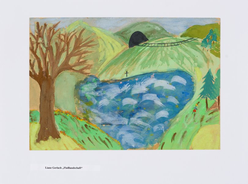 Archiv-Bild „Flußlandschaft“