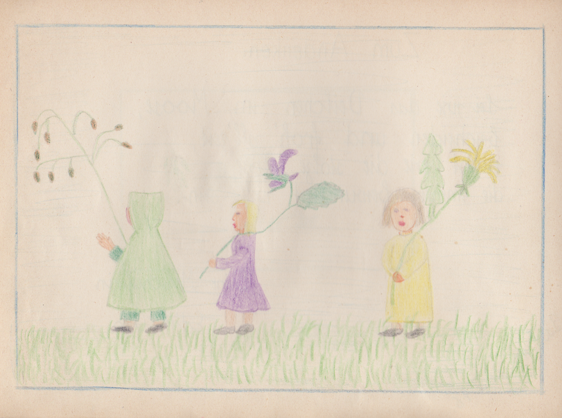 Archiv-Bild „Eintrag in ein Poesiealbum“