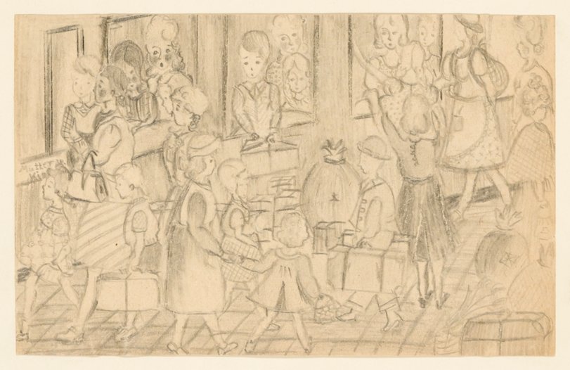 Archiv-Bild „Am Bahnhof“