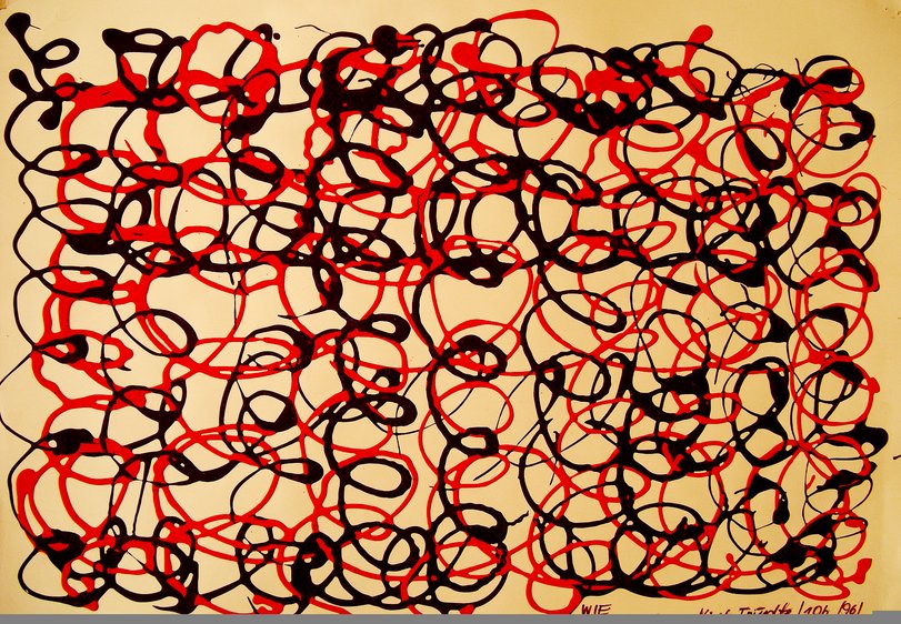 Archiv-Bild „Wie Jackson Pollock“