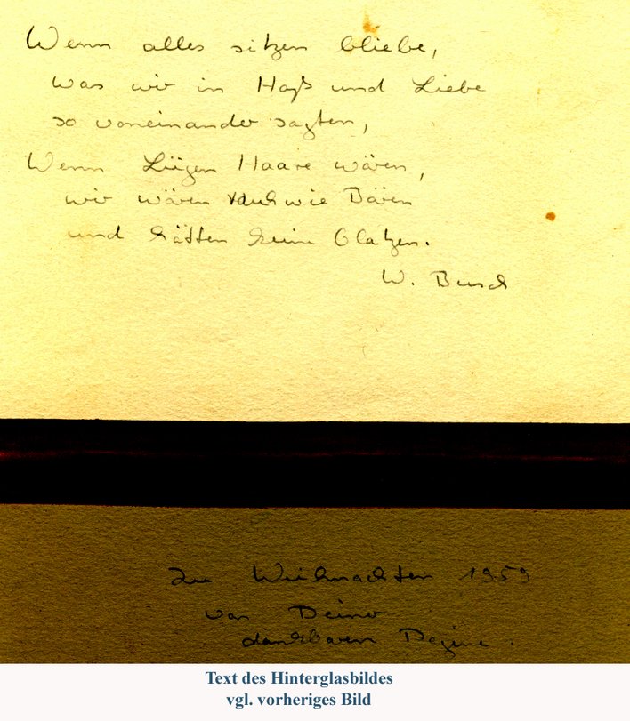 Archiv-Bild „1959, Hinterglasmalerei“