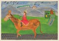 Archiv-Bild „Prinzessin auf Pferd“
