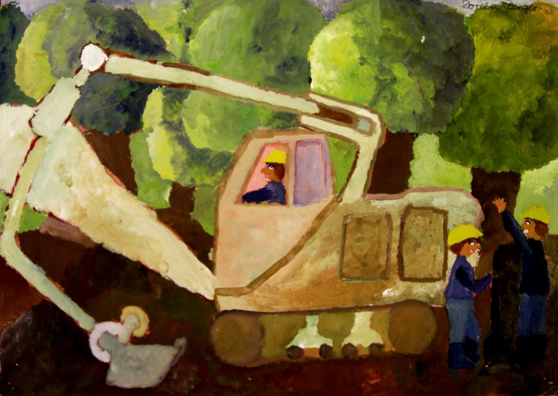 Archiv-Bild „Auf der Baustelle“