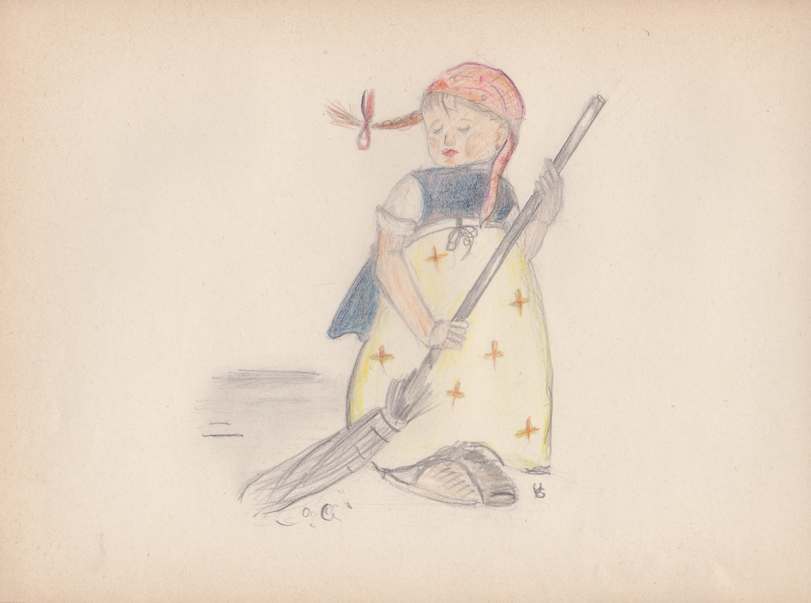 Archiv-Bild „Eintrag in ein Poesiealbum“