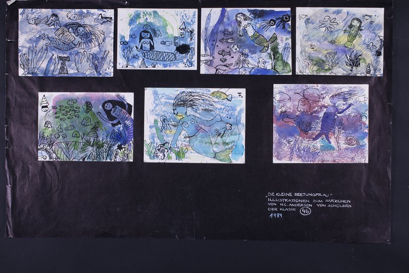 Archiv-Bild „Illustration zu H. C. Anderen „Die kleine Seejungfrau“ (II/II)“