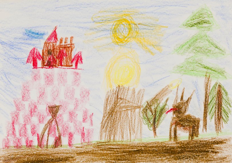 Archiv-Bild „Der Wolf von Gubbio“