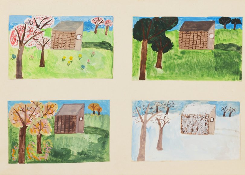 Archiv-Bild „Landschaft im Jahreszeitenwechsel“