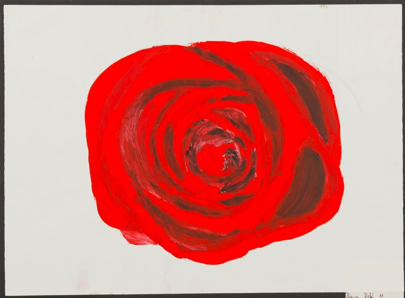 Archiv-Bild „Rose für ein Opfer des Massakers am Gutenberggymnasium“