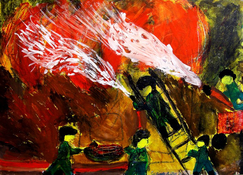 Archiv-Bild „Es brennt!“