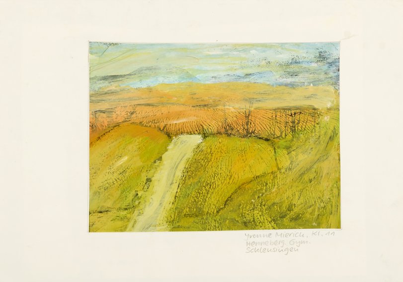 Archiv-Bild „Grafik-Übermalung Otto Paetz“