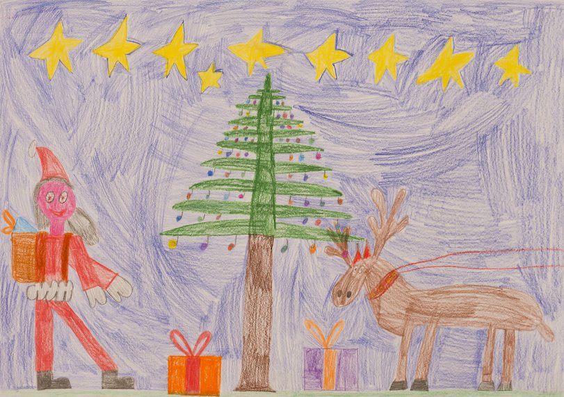 Archiv-Bild „Geschenke am Weihnachtsbaum“