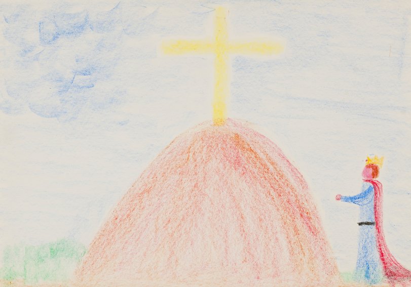 Archiv-Bild „Pentragons Grab und der König Uter-Pentragon“