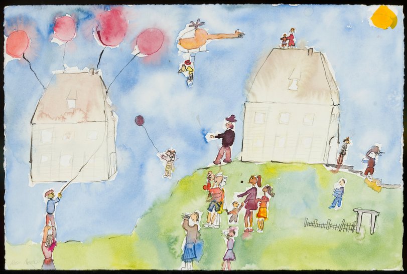 Archiv-Bild „Das fliegende Haus“