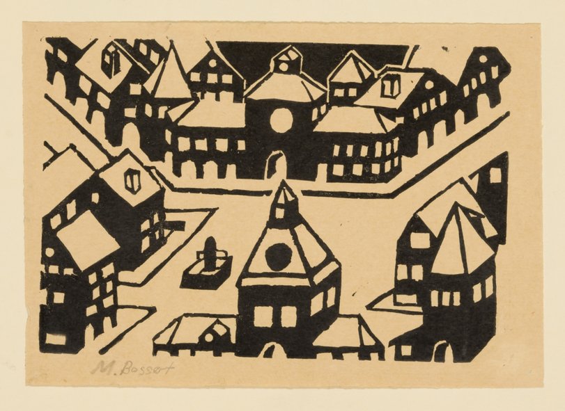 Archiv-Bild „Dorf im Schnee“