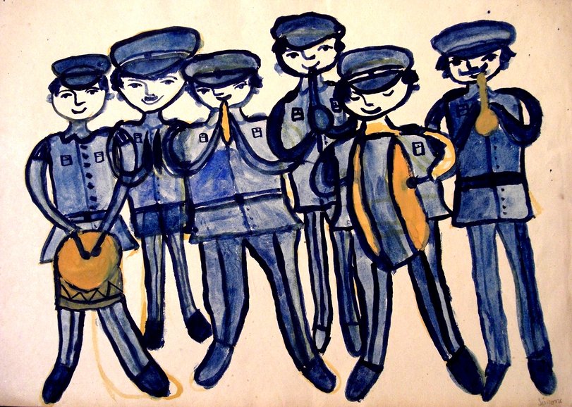 Archiv-Bild „Feuerwehrorchester“