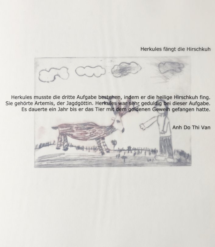 Archiv-Bild „Kinderkunstbuch: Die Taten des Herkules“