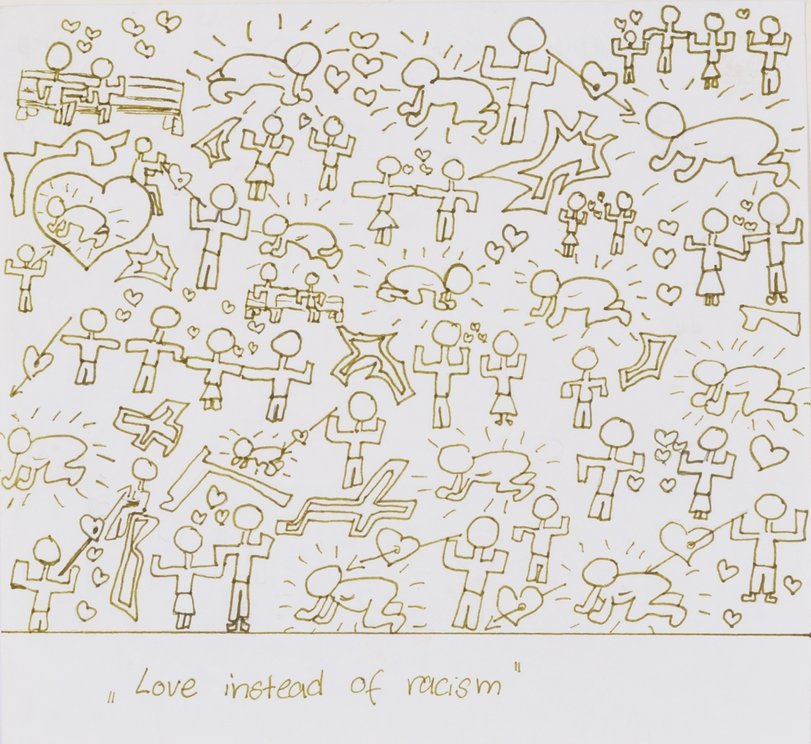 Archiv-Bild „Love instead of racism“