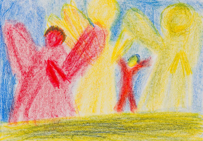 Archiv-Bild „Die drei Engel bei Abraham“