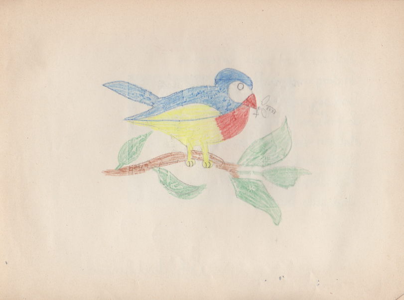 Archiv-Bild „Eintrag in ein Poesiealbum“