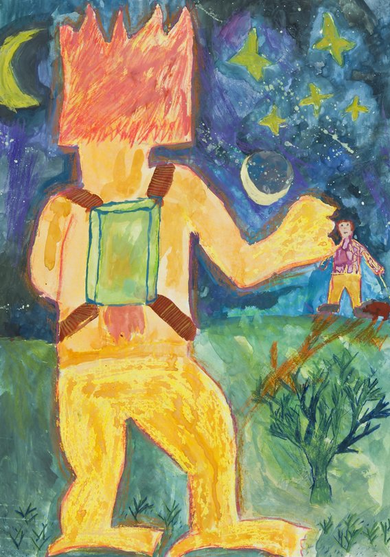 Archiv-Bild „Begegnung mit einem Außerirdischen“