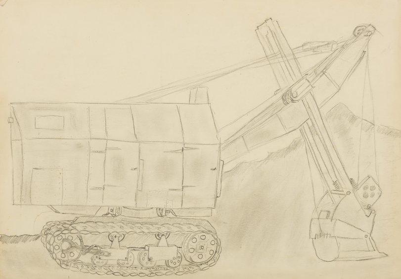 Archiv-Bild „Schaufelbagger“