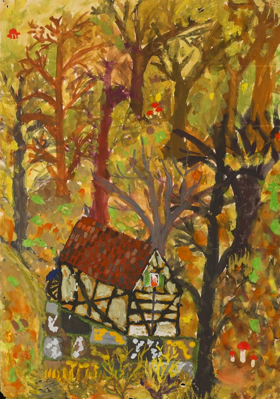 Archiv-Bild „Hexenhäuschen im Wald“