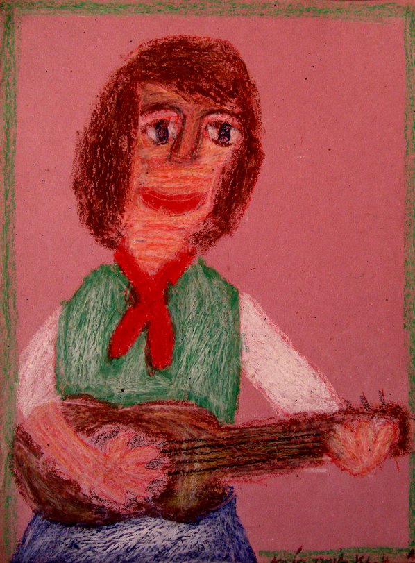 Archiv-Bild „Ich beim Gitarrespiel“