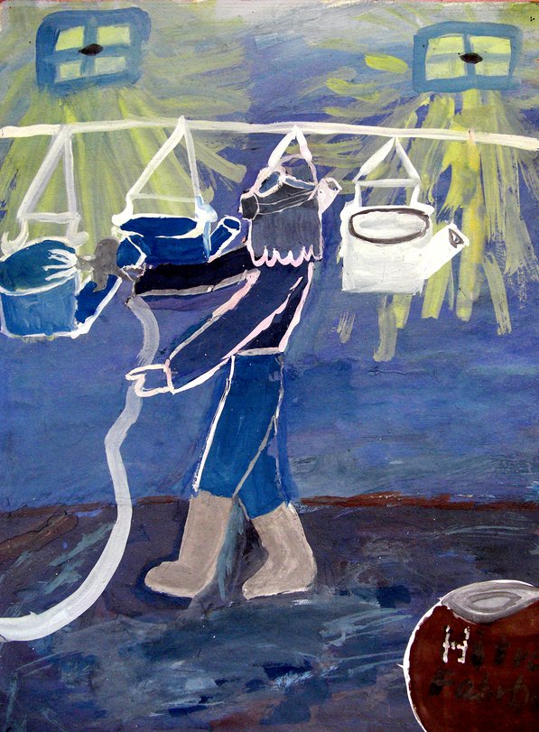 Archiv-Bild „Mutter bei der Arbeit“