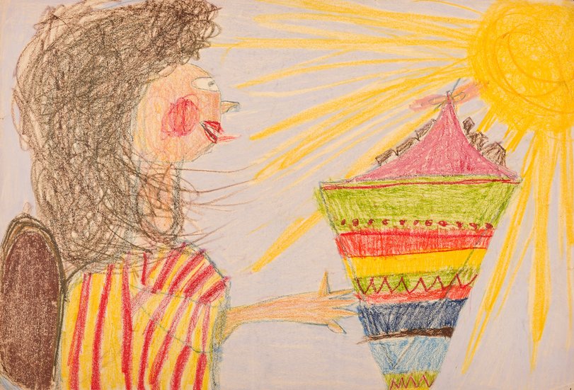 Archiv-Bild „Einschulung mit Zuckertüte“