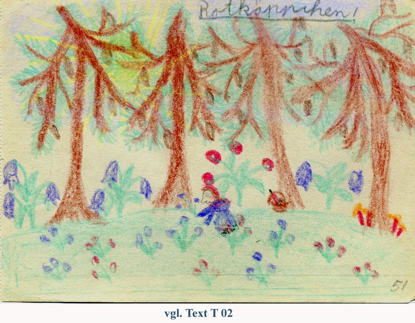 Archiv-Bild „1951, Rotkäppchen“