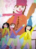 Archiv-Bild „Frau mit Kindern“