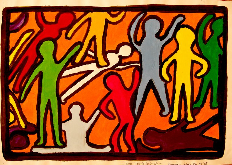 Archiv-Bild „Wie K. Haring“