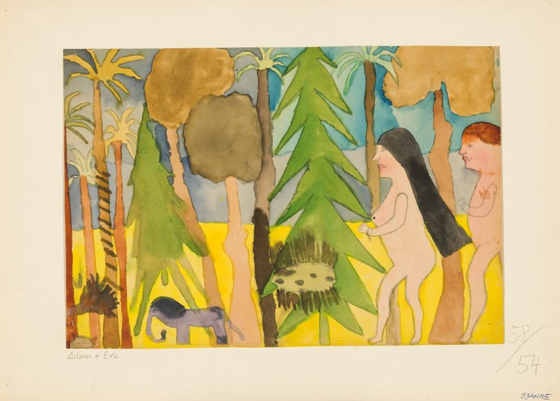 Archiv-Bild „Adam und Eva“
