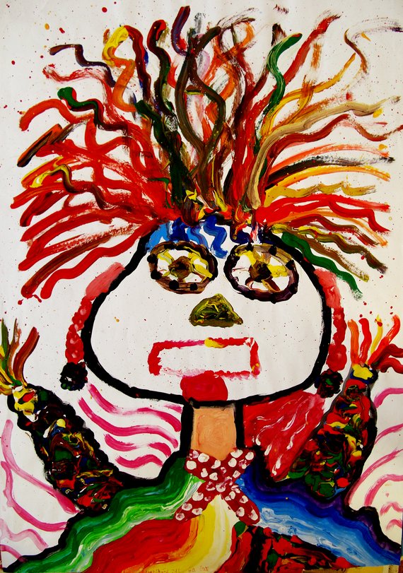 Archiv-Bild „Faschingsfigur“