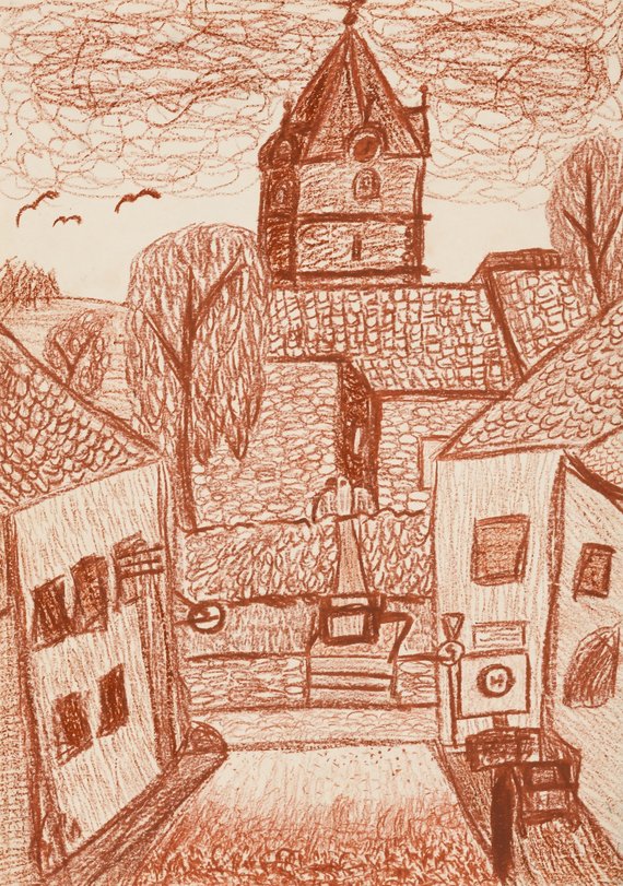 Archiv-Bild „Dorfansicht“