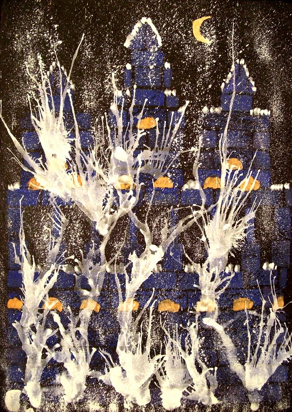 Archiv-Bild „Winterlandschaft am Abend“