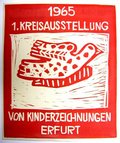 Archiv-Bild „1. Kreisausstellung von Kinderzeichnungen 1965“