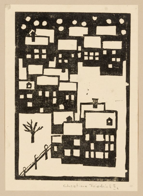 Archiv-Bild „Stadt im Winter“