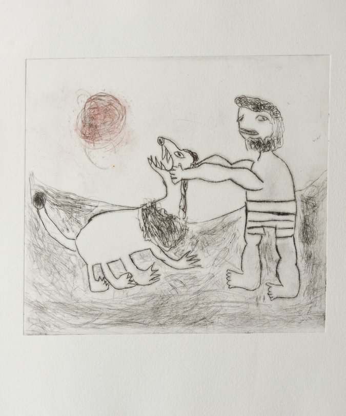 Archiv-Bild „Kinderkunstbuch: Die Taten des Herkules“