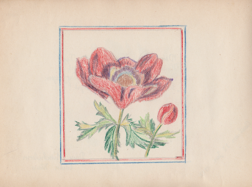 Archiv-Bild „Eintrag in ein Poesiealbum“