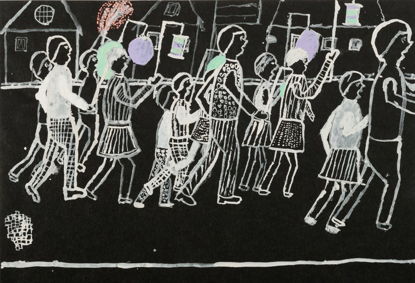 Archiv-Bild „Lampionumzug“