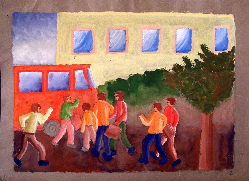 Archiv-Bild „Klassenfahrt“