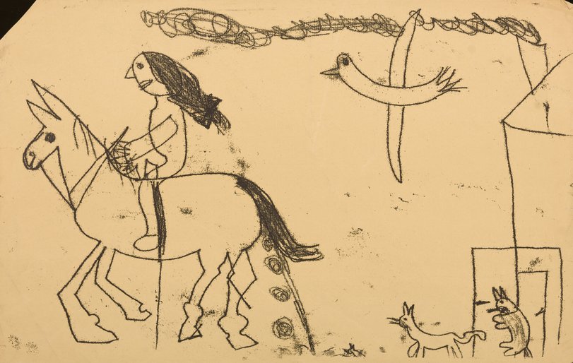 Archiv-Bild „Reiten auf dem Petersberg“