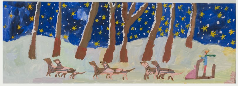 Archiv-Bild „Schlittenhunde“