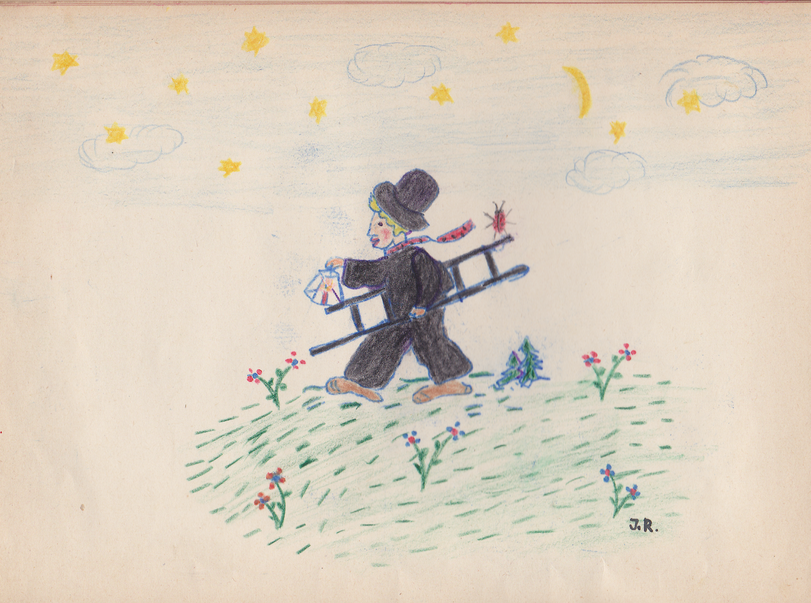 Archiv-Bild „Eintrag in ein Poesiealbum“