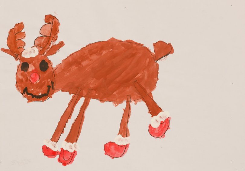 Archiv-Bild „Weihnachts-Rentier“